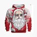 New Autumn/Winter Collection: Christmas Santa Claus Men's Costume 3D Oversized Hooded Sweatshirt_voghion.com