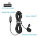 Microphone cravate Saramonic LavMicro U3B à pince pour appareils Android USB-C, ordinateur, enregistrement vidéo YouTube_voghion.com