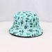 Cappello da pescatore di cactus stampato, alla moda e versatile, casual, versione coreana, nuovo cappello parasole per esterni_voghion.com