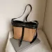 Artistic Shoulder Strap Lazy Wide Italian Postman Color-Block Style Large Capacity Women's Crossbody Bag_voghion.com
