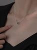 Collana in argento sterling con piccola vita per donna, catena per clavicola di alta qualità, 2025, nuova incisione_voghion.com