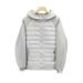 Trendy Couple's Winter Jacket - Unisex Oversized Hooded Coat With Color Block Design, Warm & Stylish For Daily Wear_voghion.com