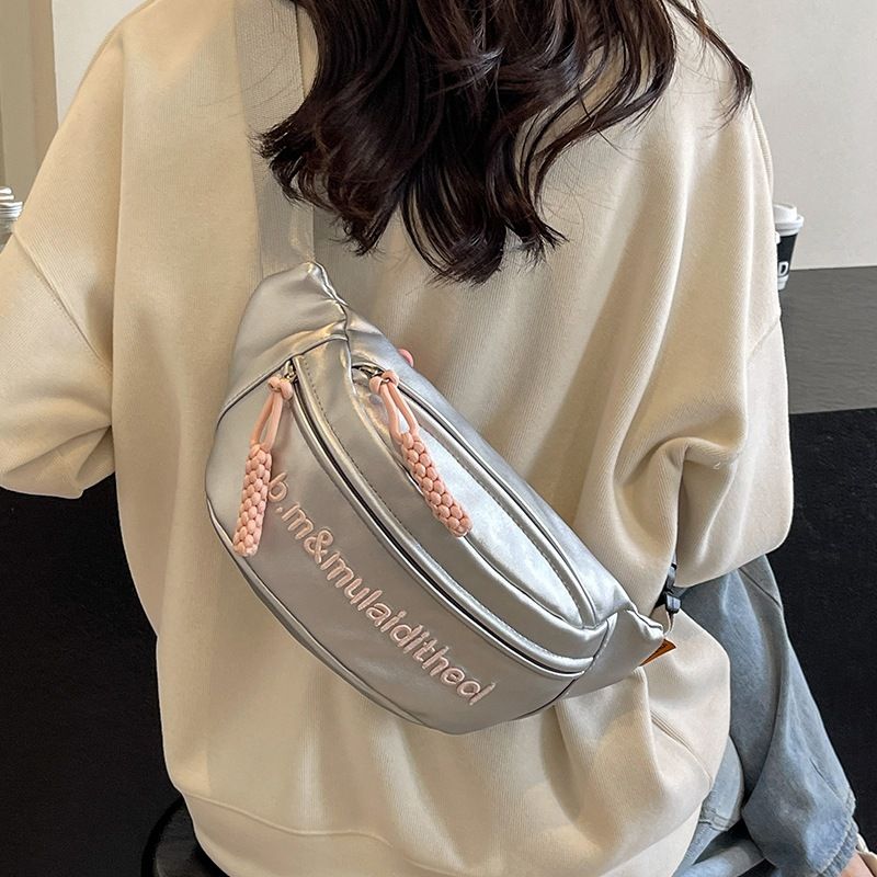Sac à bandoulière d'été pour femme, sacoche banane, sac de poitrine tendance haut de gamme, tendance, décontracté, quotidien, simple, voyage, personnalisé_voghion.com