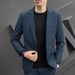 New Trendy Men's Top Handsome Loose Suit Coat Men's Spring and Autumn Versatile Casual Suit_voghion.com