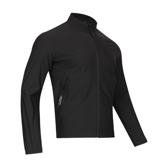 Ice spring and summer breathable outdoor men and women trend leisure group fitness ice silk skin windbreaker long sleeve jacket thin section_voghion.com