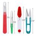 7PCS Cucito Seam Ripper Kit Filo colorato Unpicker Tagliafilo Ricamo Scissor Remover Filo Accessori Strumenti Set_voghion.com