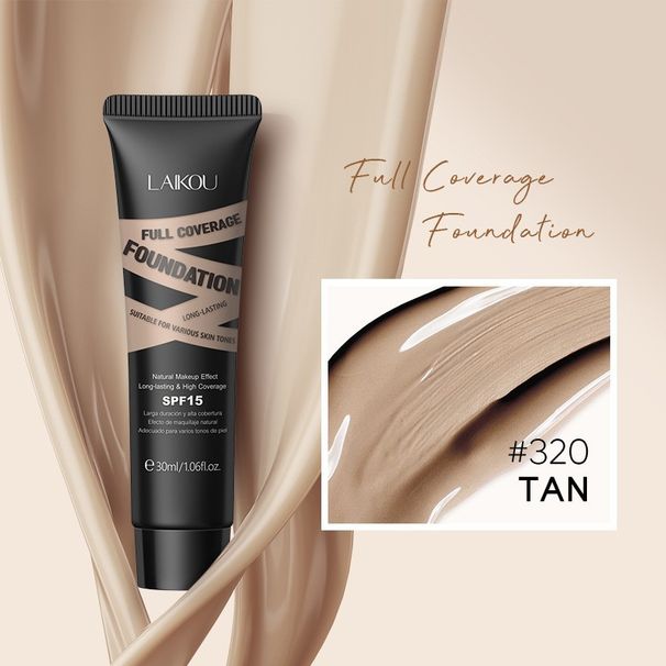 Face Foundation Laike Liquid Foundation Does Not Come Off 30g (soft Tube) To Modify Makeup And Improve Skin 9 Colors Of Cosmetics_voghion.com