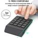 Mini Wireless Numeric Keyboard 2.4GHz  Numpad 18 Keys Digital Pave numpad for Accounting Teller Laptop Notebook Tablets_voghion.com