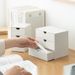 Creative Desktop Drawer Box Organizer Plastic Storage Cabinet Office Collection Home Cosmetics Daily Use_voghion.com