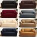 Universal Elastic Sofa Cover - Full Coverage Stretchable Slipcover For Classic Armchairs, Dust-Proof Fabric Protector, Modern Solid Colors_voghion.com