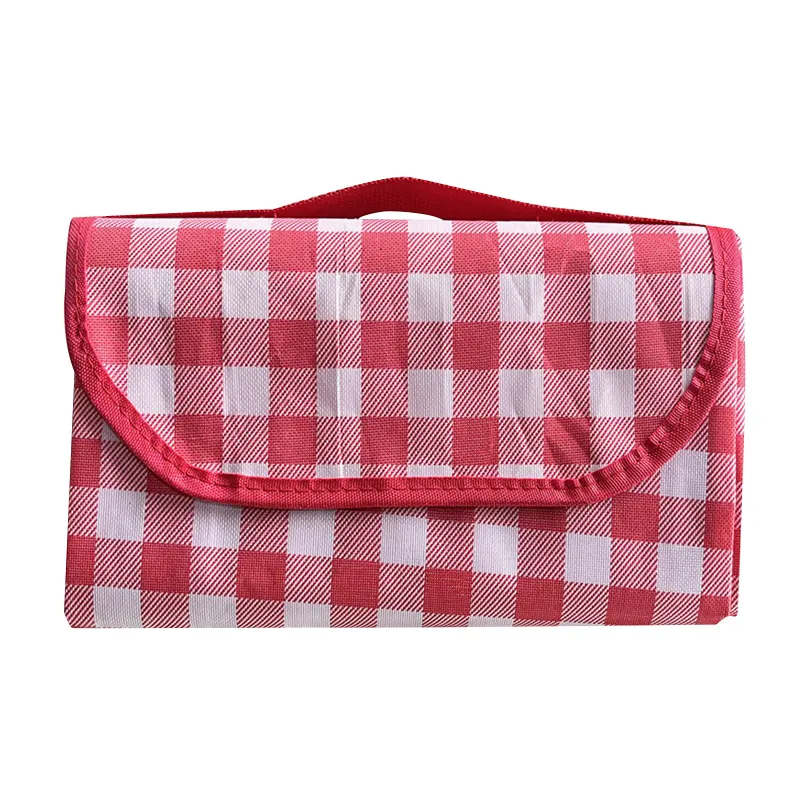 Picnic Mat Camping Hiking Outdoor Portable Beach Blanket Folding Camping Mat Thick Waterproof Lawn Cloth Camping Equipment Mat_voghion.com