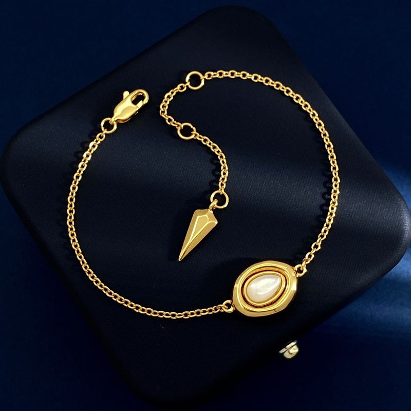 Damenschmuck im Palaststil, natürlicher Edelstein, kleine Goldbohnen, Retro-Metallstruktur, unregelmäßiges Oval, neues Schmuckset im chinesischen Stil_voghion.com