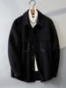 Men's 2025 New Autumn High-End Simple Versatile Jacket Short Trench Double-Sided Wool Coat_voghion.com
