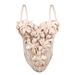 Women's Clothing New Three Dimensional Flower Camisole Tops Slim Pure Desire Style Sexy Fishbone Chest Inner Wear_voghion.com