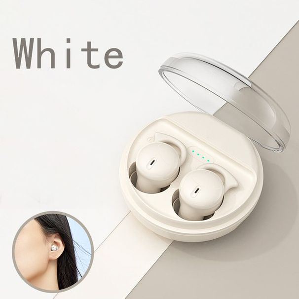 Q26 Mini-Schlafkopfhörer, kleine kabellose Bluetooth-Ohrhörer mit Geräuschunterdrückung, unsichtbare In-Ear-Ohrhörer zum Schlafen, Geschenkidee_voghion.com