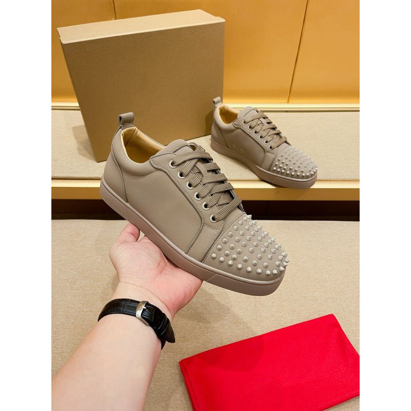 2024 Spring And Autumn New Trendy Korean Style British Casual Black Shoes For Men With Studs_voghion.com