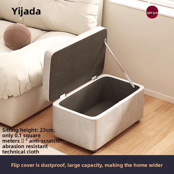 Para uso doméstico, sofá, mesa de centro sencilla, entrada, cambiador de zapatos, taburete de almacenamiento, taburete bajo pequeño para sala de estar_voghion.com