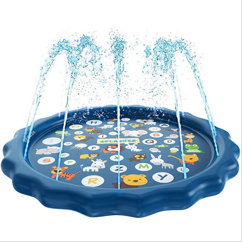 New Letter Mat For Children's Summer Oversized Lawn Mat, Outdoor Play Water Spray Toy, Portable_voghion.com