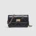 Quilted Mini Shoulder Bag – Soft PU Chain Strap Crossbody, Elegant Square Bag For Casual & Chic Outfits_voghion.com