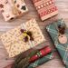 Lillian Cross-Border Exclusive New Retro Kraft Christmas Gift Wrapping Paper DIY Set_voghion.com