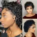 Peluca de cabello humano con corte Pixie, onda rizada de 6 pulgadas y densidad del 150 %, peluca corta con encaje frontal transparente de 13 x 1 para mujer_voghion.com