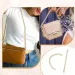 2Pcs Gold Chain Purse Flat Handbag Replacement Extender Strap Short Bag Chains 250707_voghion.com