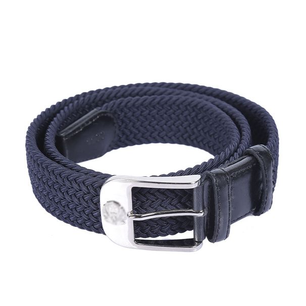 Stretch Canvas Casual Woven Pin Buckle Belt Quick Shake_voghion.com