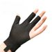 Professionelle Snooker-Achtball-Handschuhe, Dreifinger-Eisseide, hohe Elastizität, leicht, atmungsaktiv, rutschfest_voghion.com