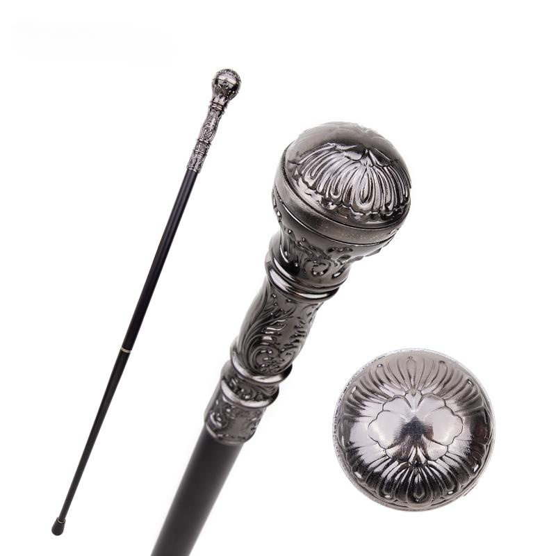 93 cm Silber Griff Spazierstock Mann Mode Spazierstock Frauen Party Sticks Dame Elegante Vintage Spazierstock_voghion.com