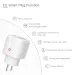 Tuya 16A/20A Wifi EU Güç İzleme Fişi Enerji Elektrik Tüketimi İzleme Soketi Akıllı Yaşam Alexa Google Home_voghion.com