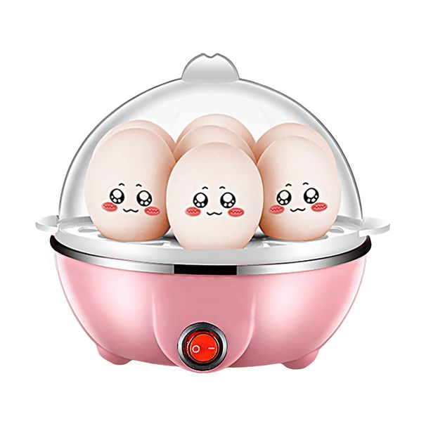 Double Layer Egg Steamer 14-Capacity - Hard Boiled Cooker Automatic Shut Off BPA-Free Kitchen Appliance Energy Saving_voghion.com