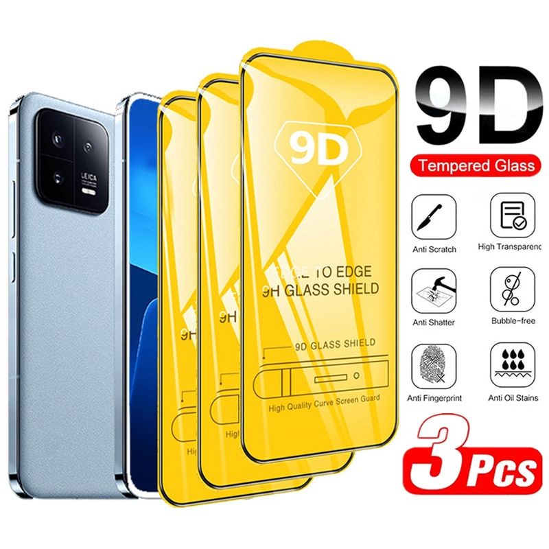 Protective For Mi 13 12 11 5G NE 11T 12T Pro Screen Protector Xiaomi Mi12T 9T 10T 10 9 Lite 11i Tempered Glass_voghion.com