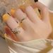 2024 New Heart For Women Fashion Light Luxury Niche Ins Trendy Internet Celebrity High-end Adjustable Open Ring_voghion.com