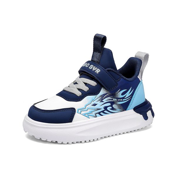 New Spring and Autumn 2025 Fashionable Breathable and Warm Boys' and Girls' Sports Shoes, Mid to Large Size, Trendy and Versatile Soft Sole Running_voghion.com