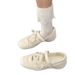 Niche Design Lace-up Ballet Women's Shoes 2025 Spring/Summer New Hidden Wedge Shallow Mouth Peplum Flat Shoes_voghion.com