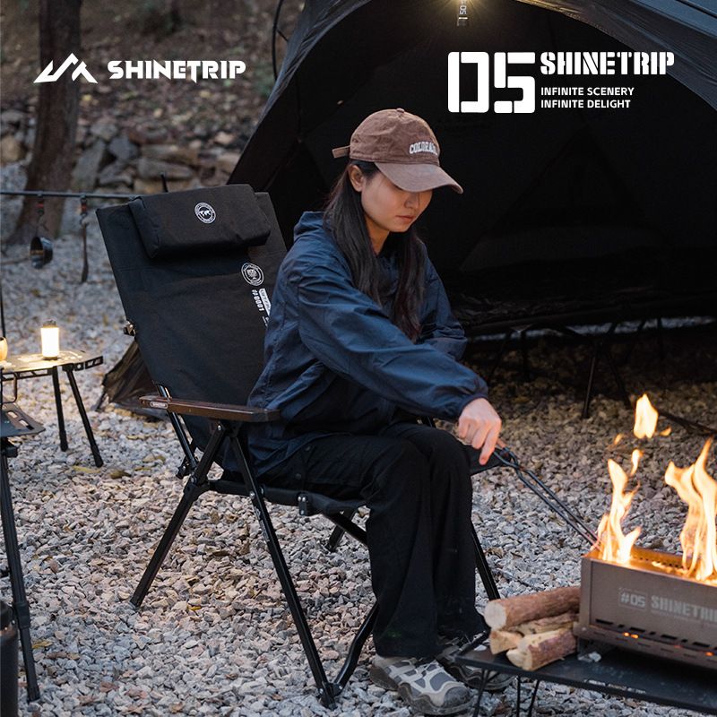 Shanqu Shinetraip05 Series Foldable Four Level Adjustable Camping With Multi-point Support Outdoor Chair_voghion.com