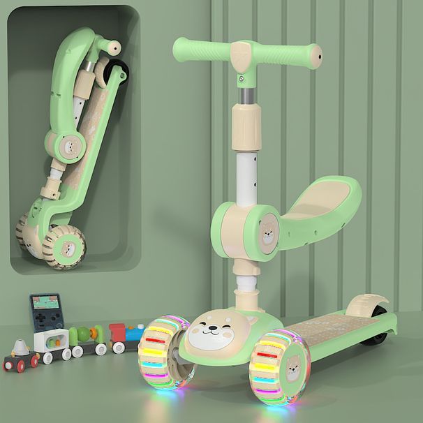 Foeign Tade In Stock Wholesale Childen's Factoy Diect Sales Boys And Gils Baby Thee-in-One Sliding Folding_voghion.com