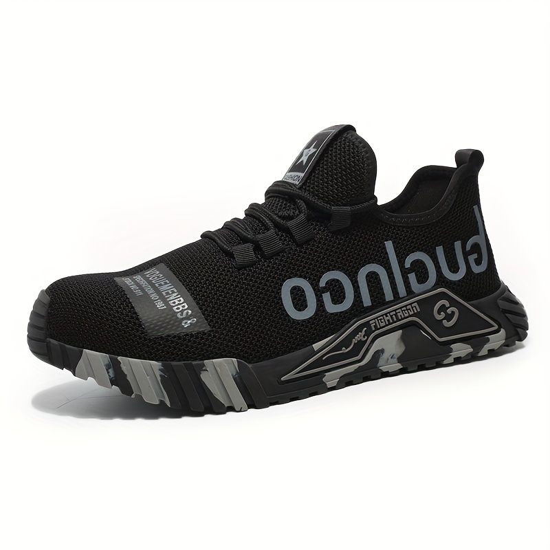Ademende en antislip veiligheidsschoenen voor heren met antislipzoolbedrukking_voghion.com