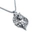 Herrenschmuck, Rubin-Wolfskopf-Halskette, Wolfskopf-Anhänger, Hip-Hop-Punk-Halsketten für Männer, Tierschmuck, Party, Jahrestagsgeschenk_voghion.com