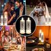 Kristallkerzen LED-Licht Transparent Flammenlose Batterie Power Laterne Nachtlampe Hochzeit Party Geburtstag Weihnachten Halloween Dekor_voghion.com