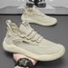 Coconut Shoes Men's Shoes Fly-woven Mesh Shoes Men's Versatile Sports Shoes Casual Dad Shoes_voghion.com
