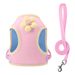 New Cat Leash Cute Small And Medium Dog Vest Style Pet Harness Anti-Escape Full Coverage_voghion.com