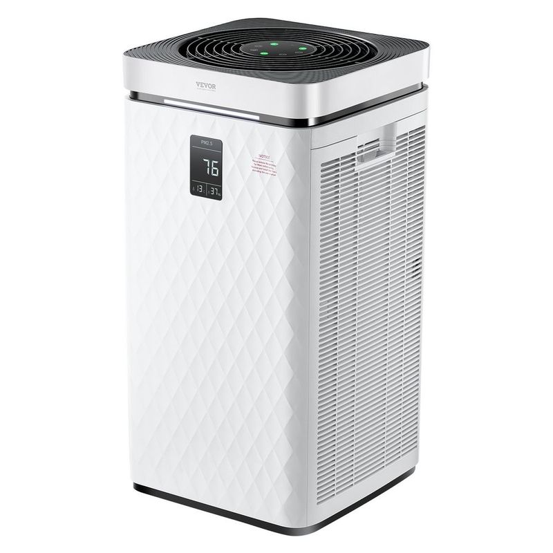 3139 Ft²/h Air Purifier H13 HEPA Smart Air Purifier For Home &amp; Office_voghion.com