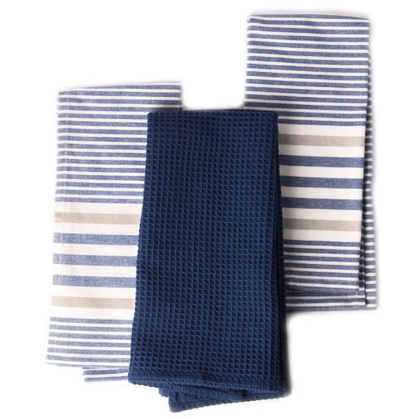 Weave Boh Tea di asciugamani 28x18 per piatti blu 3 asciugamani Drative assorbenti Cn Waffle Dishes Set pollici asciugamani per asciugare cucina riciclati_voghion.com