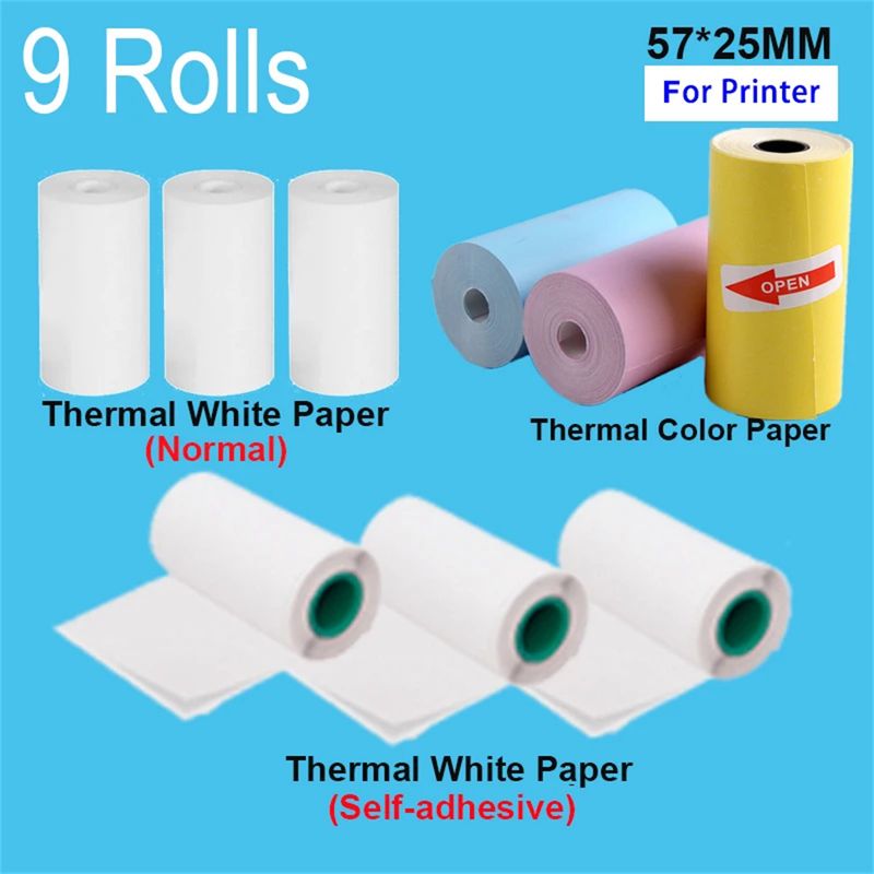 Wireless Label Portable Bluetooth Mini Thermal Printer For Study Notes Work Photo Picture Memo_voghion.com