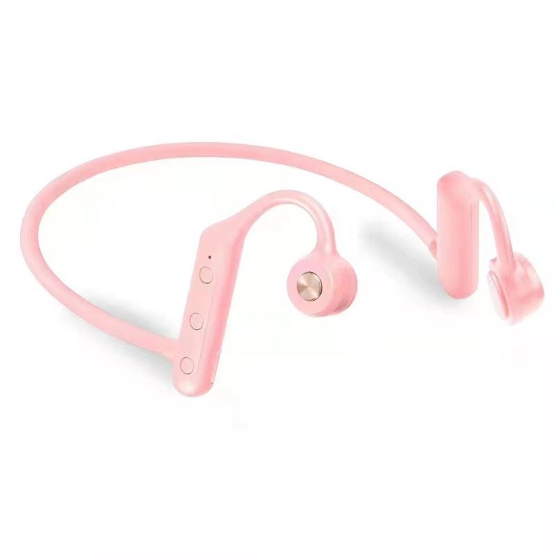 Wireless Earphone Ear Hook Bone Conduction IPX5 Waterproof 3D Stereo Sports Bluetooth-compatible 5.0 Headset For Mobile Phone_voghion.com