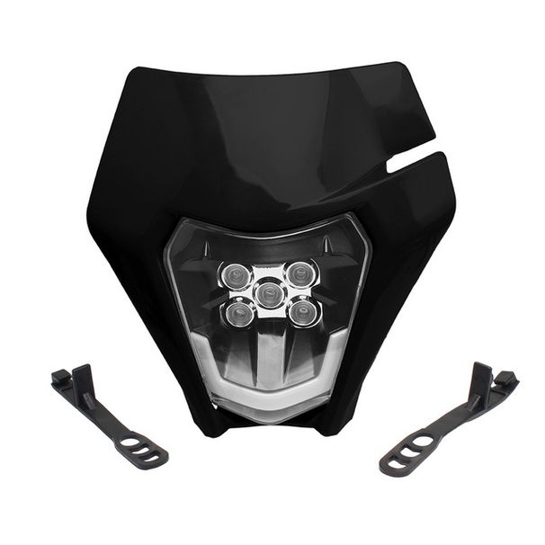 Αξεσουάρ τροποποίησης μοτοσικλέτας για γενικό προβολέα μοτοσικλέτας εκτός δρόμου KTM LED ημέρας 5 χάντρες φωτός LED_voghion.com