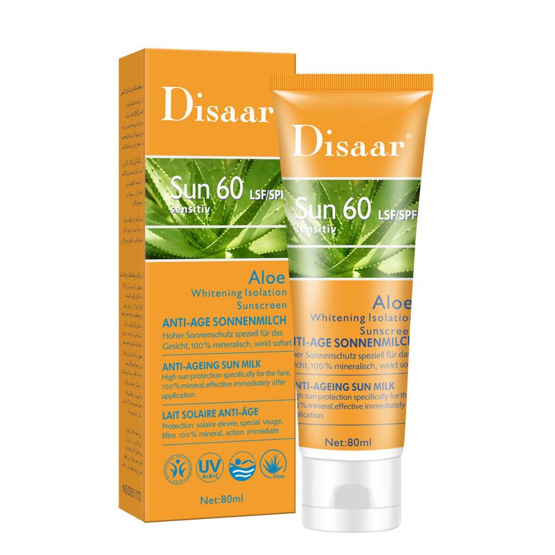 Disaar Moisturizing and Brightening High Power Isolation Body Care Sunscreen_voghion.com