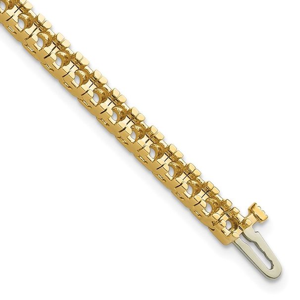 14k Diamond Tennis Bracelet Mounting_voghion.com