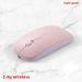 Nuovo mouse wireless Bluetooth a doppia modalità, carica silenziosa, computer portatile, ufficio, gioco, mouse wireless luminoso_voghion.com